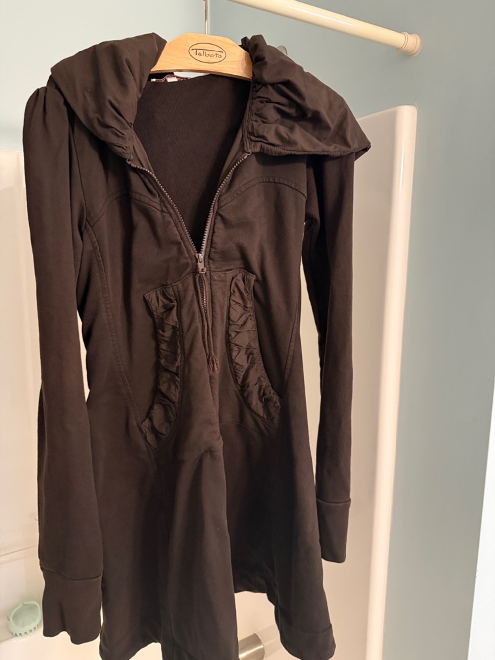 Prairie Underground knee length jacket with hood